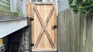 Custom Privacy Gate Upgrade in Vancouver