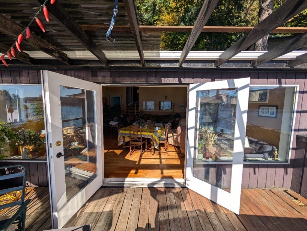Fibreglass French Door Replacement in North Vancouver