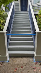 Exterior Stairs Painting in Vancouver